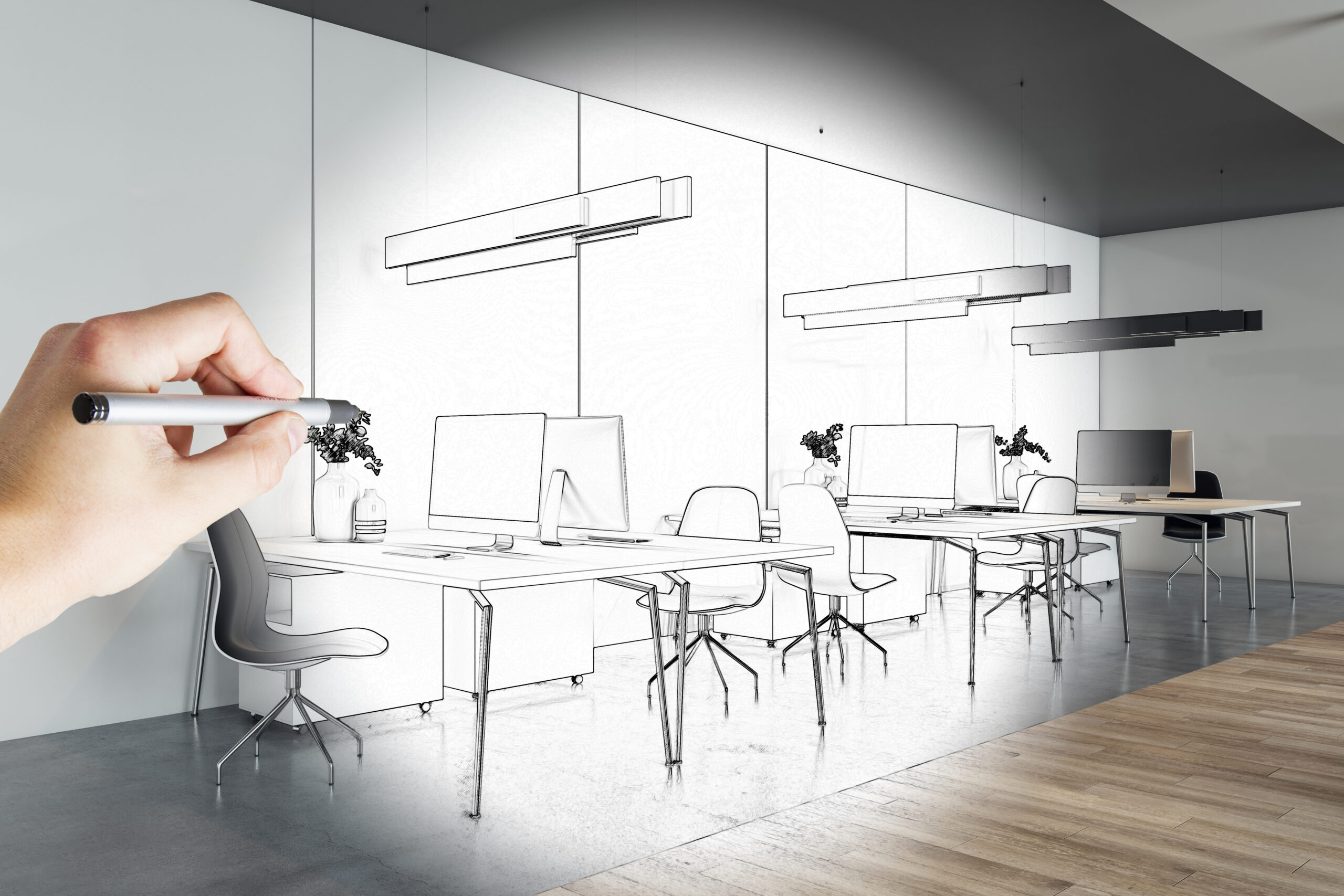 Modernes Büro